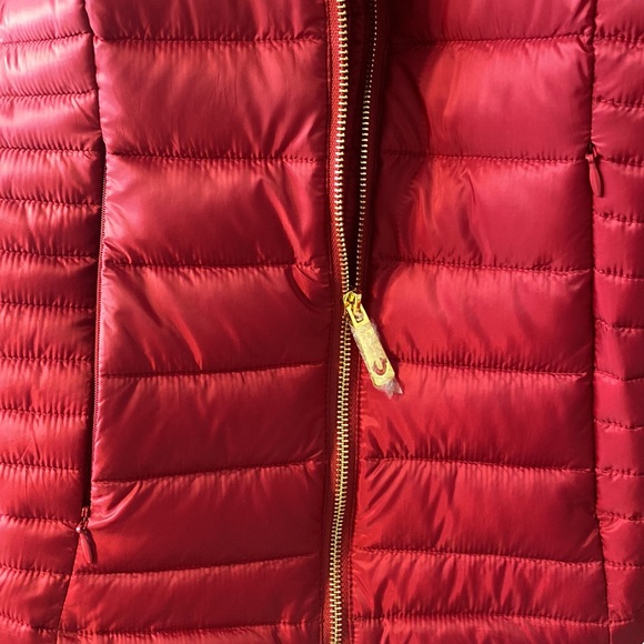 🩸True Religion - Bleed True Puffer Jacket XS ♥️ feather lightweight - Picture 7 of 7